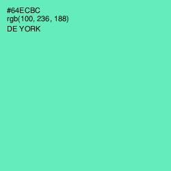 #64ECBC - De York Color Image