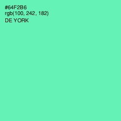 #64F2B6 - De York Color Image