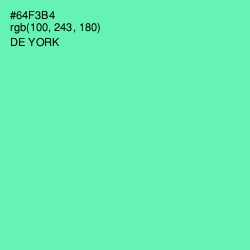 #64F3B4 - De York Color Image