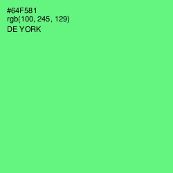 #64F581 - De York Color Image