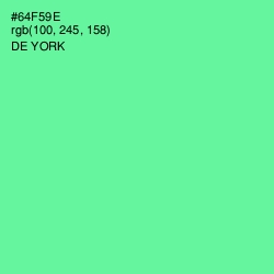 #64F59E - De York Color Image