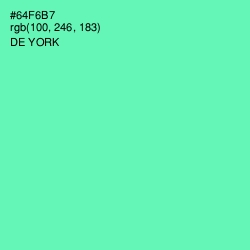 #64F6B7 - De York Color Image