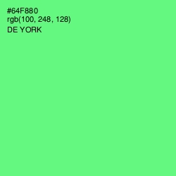 #64F880 - De York Color Image