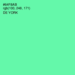 #64F8AB - De York Color Image