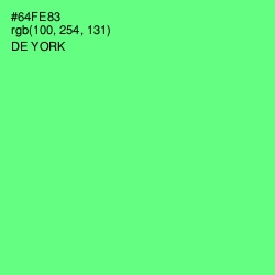 #64FE83 - De York Color Image