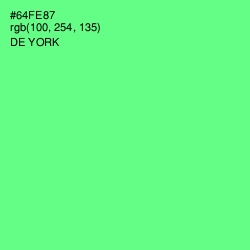#64FE87 - De York Color Image