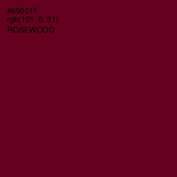 #65001F - Rosewood Color Image