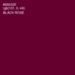 #65002E - Black Rose Color Image