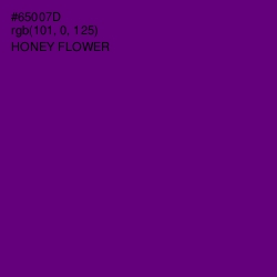 #65007D - Honey Flower Color Image