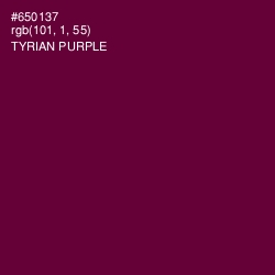 #650137 - Tyrian Purple Color Image