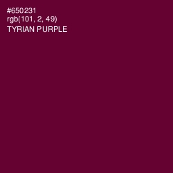 #650231 - Tyrian Purple Color Image