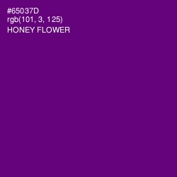 #65037D - Honey Flower Color Image