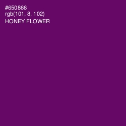 #650866 - Honey Flower Color Image