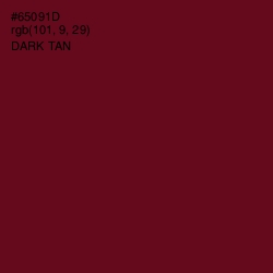 #65091D - Dark Tan Color Image