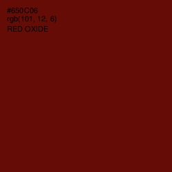 #650C06 - Red Oxide Color Image