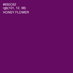 #650C62 - Honey Flower Color Image