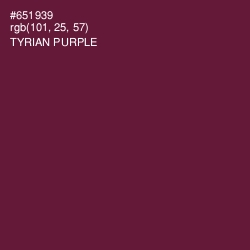 #651939 - Tyrian Purple Color Image