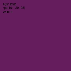 #651D5D - Pompadour Color Image