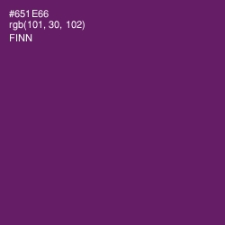 #651E66 - Finn Color Image
