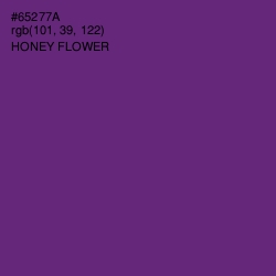 #65277A - Honey Flower Color Image