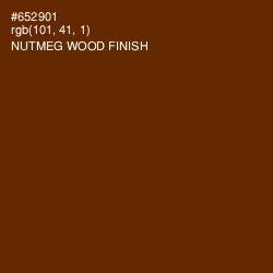 #652901 - Nutmeg Wood Finish Color Image