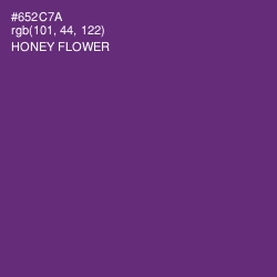 #652C7A - Honey Flower Color Image