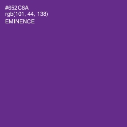 #652C8A - Eminence Color Image