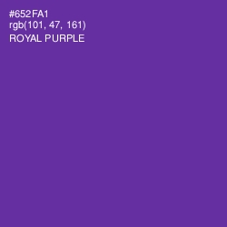 #652FA1 - Royal Purple Color Image