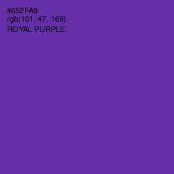 #652FA9 - Royal Purple Color Image