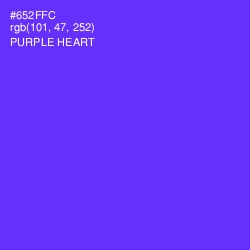 #652FFC - Purple Heart Color Image