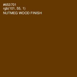 #653701 - Nutmeg Wood Finish Color Image