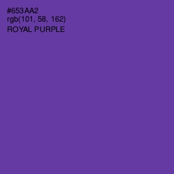 #653AA2 - Royal Purple Color Image