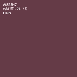 #653B47 - Finn Color Image