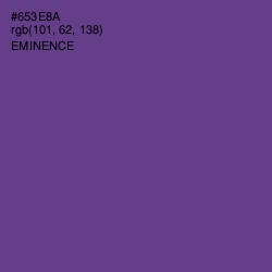 #653E8A - Eminence Color Image