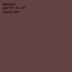 #654243 - Eggplant Color Image