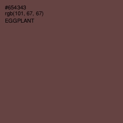 #654343 - Eggplant Color Image