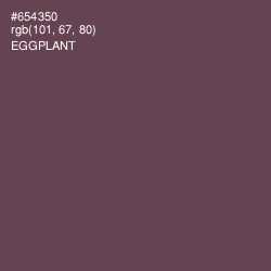 #654350 - Eggplant Color Image