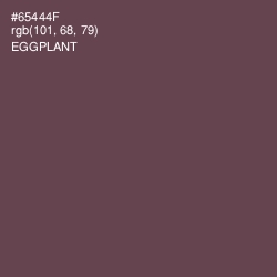 #65444F - Eggplant Color Image