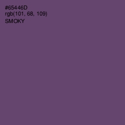 #65446D - Smoky Color Image