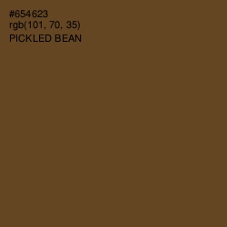 #654623 - Pickled Bean Color Image