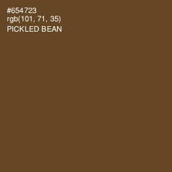 #654723 - Pickled Bean Color Image