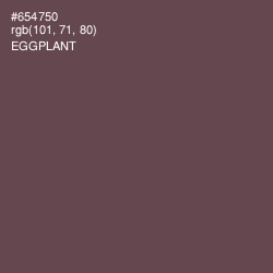 #654750 - Eggplant Color Image