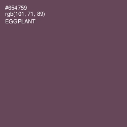 #654759 - Eggplant Color Image
