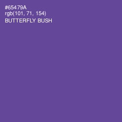 #65479A - Butterfly Bush Color Image