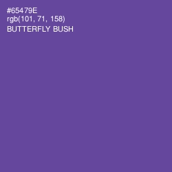 #65479E - Butterfly Bush Color Image