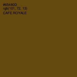 #65480D - Cafe Royale Color Image