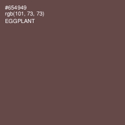 #654949 - Eggplant Color Image