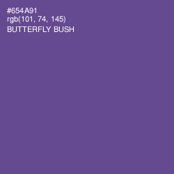 #654A91 - Butterfly Bush Color Image