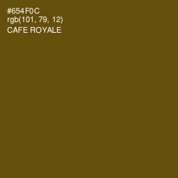 #654F0C - Cafe Royale Color Image