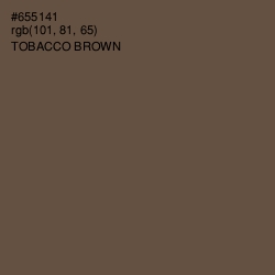 #655141 - Tobacco Brown Color Image